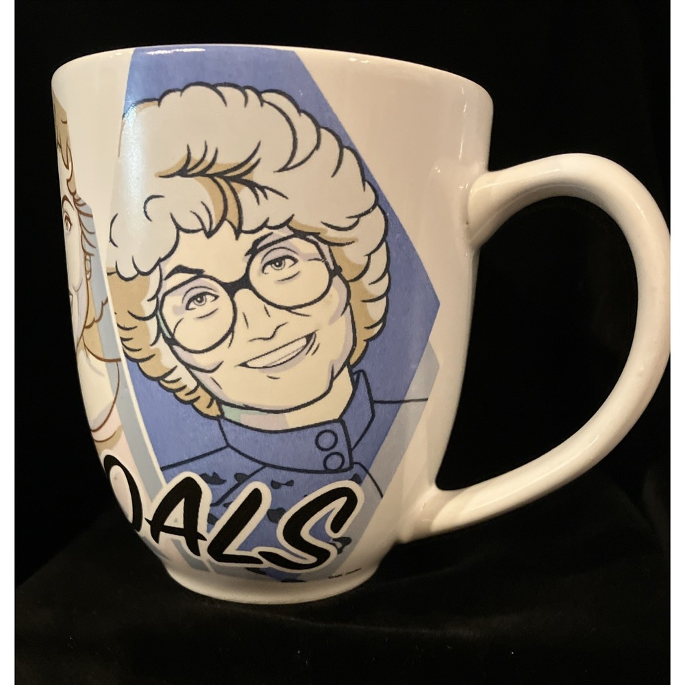 Zak Designs Golden Girls Squad Goals Coffee Mug 16oz Dorothy Blanche Rose Sophia